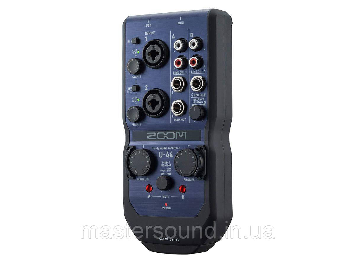 Аудіоінтерфейс Zoom U-44