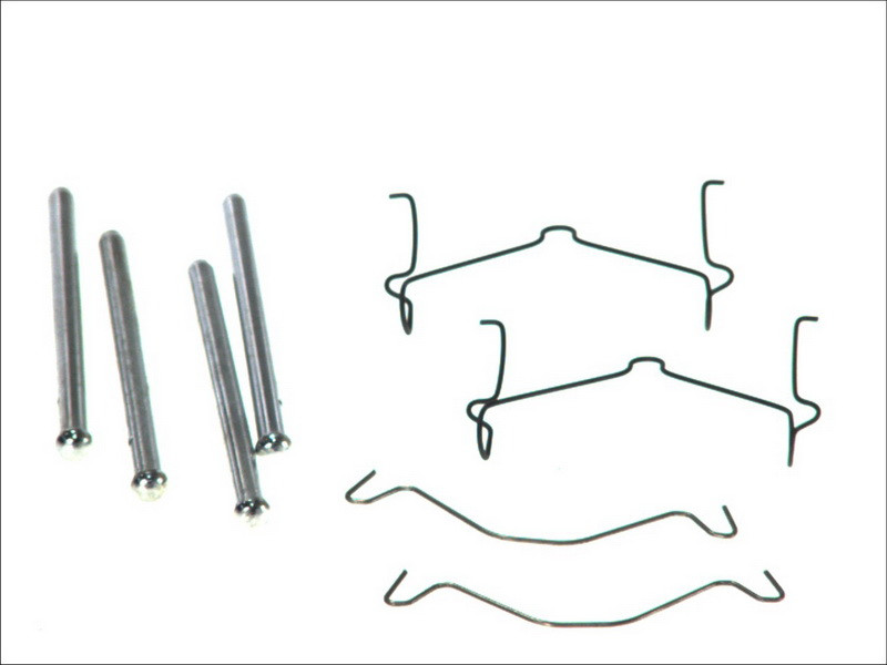 Монтажний набір задніх гальмівних накладок Перед KIA RIO; MAZDA 323 C V, 323 F V, 323 P V, 323 S V, MX-3