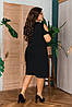 Сукня БАТАЛ стильне в кольорах 762011ГА, фото 7