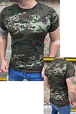 Футболка камуфляжна, піксельна, високої якості, є великі розміри. Виробництво Туреччина., фото 2
