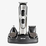 Машинка для стриження Gemei GM 592 10в1, фото 3