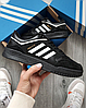 Кросівки чоловічі Adidas Drop Step Black Взуття Адідас Дроп Степ Лоу чорно-білі, фото 3
