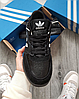 Кросівки чоловічі Adidas Drop Step Black Взуття Адідас Дроп Степ Лоу чорно-білі, фото 5