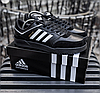 Кросівки чоловічі Adidas Drop Step Black Взуття Адідас Дроп Степ Лоу чорно-білі, фото 2