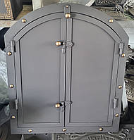 Дверка для коптильні "Велика кнопка" 50*60