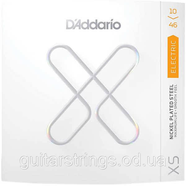 Струны D'Addario XSE1046 XS Coated Nickel Plated Regular Light 10-46