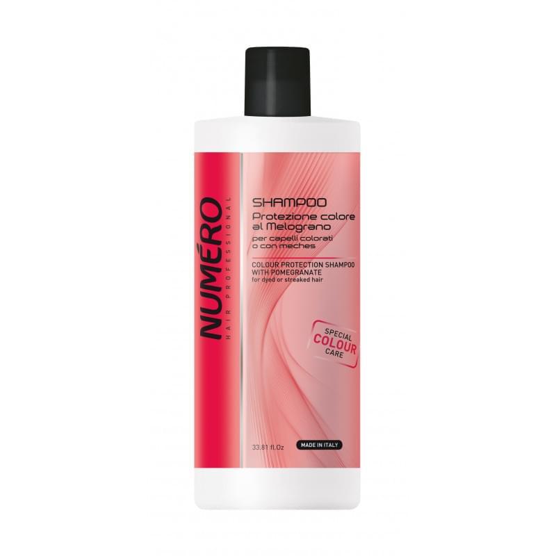 Шампунь Brelil Numero Colour Protection Shampoo із екстрактом гранату, для захисту кольору волосся, 1л
