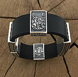 Срібний православний браслет, фото 7