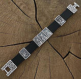 Срібний православний браслет, фото 3