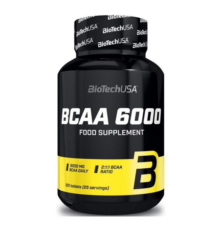 БЦАА Biotech BCAA 6000, 100 таблеток