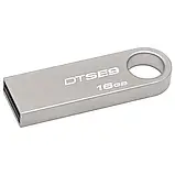 Металевий FLASH-накопичувач Kingston DTSE9 32Gb, USB 2.0, метал, (флешка на 32 GB), фото 3