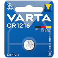 Дискова батарейка VARTA Lithium Cell 3V CR1216 (25mAh)