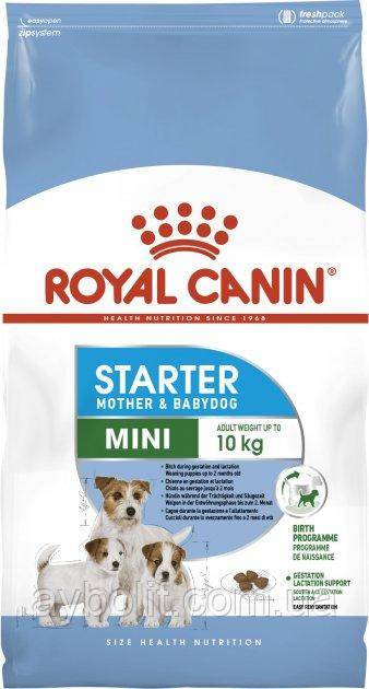 Сухой корм для новорожденных собак Royal Canin Mini Starter 1 кг