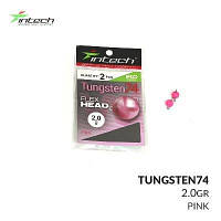 Разборной груз Intech Tungsten 74 Gloss Pink UV (2.0g (2шт))
