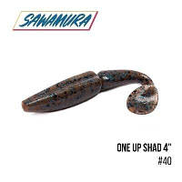 Виброхвост Sawamura One'Up Shad 4" (6 шт) (040)