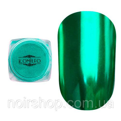 Komilfo Mirror Powder No011, зелений, 0,5 г