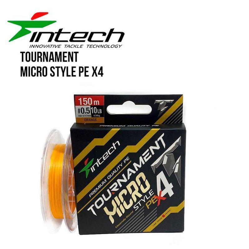 Шнур плетений Intech Tournament Micro Style PE X4 150m (0.175 (3.5 lb / 1.58 kg), фото 1