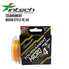Шнур плетений Intech Tournament Micro Style PE X4 150m (0.175 (3.5 lb / 1.58 kg)