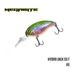 Воблер Megabite Hydro Jack 50 F (50 мм, 9,01 гр, 3m) (6)