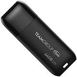 Накопичувач Team Group 64 GB C173 USB 2.0 Black (TC17364GB01) (флешка на 64 GB), фото 4
