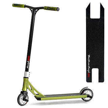 Самокат трюковий Freestyle (HIC-система, ПЕГІ, колеса PU, d=120мм) Best Scooter N- 56307 Чорний