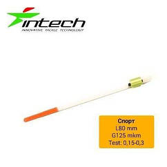 Кивок лавсановий Intech Спорт 80 мм (1 шт.) 0.15-0.3 г