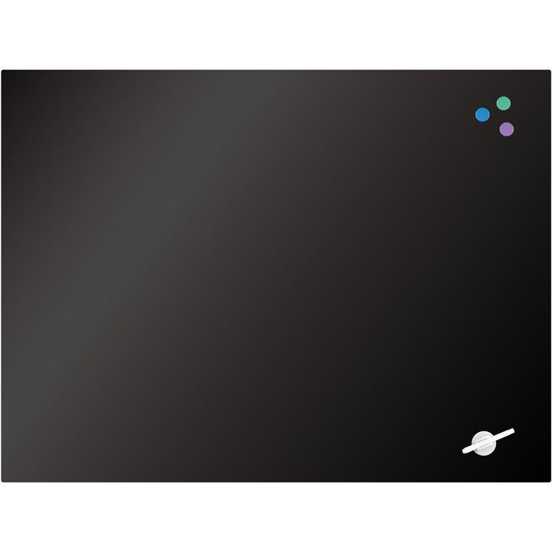 Дошка скляна Axent магнітно-маркерна 60Х90 см (9615) Чорний