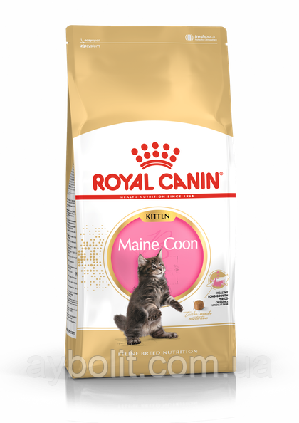 Сухой корм для кошек Royal Canin MAINE COON KITTEN для котят породы Мейн-кун 400г