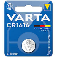 Дискова батарейка VARTA Cell Lithium 3V CR1616 (50mAh)