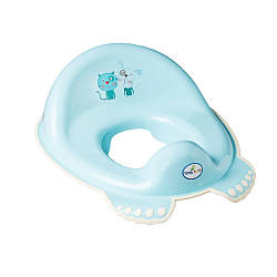 Накладка на унітаз Tega Dog & Cat PK-002 нековзна 101 light blue