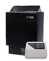 Електрокам'янка для сауни і лазні EcoFlameAMC 60-D 6 кВт + пульт CON4