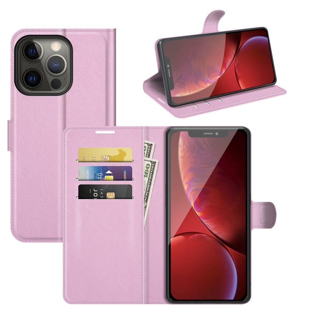 Чохол-книжка Litchie Wallet для Apple iPhone 13 Pro Max Light Pink