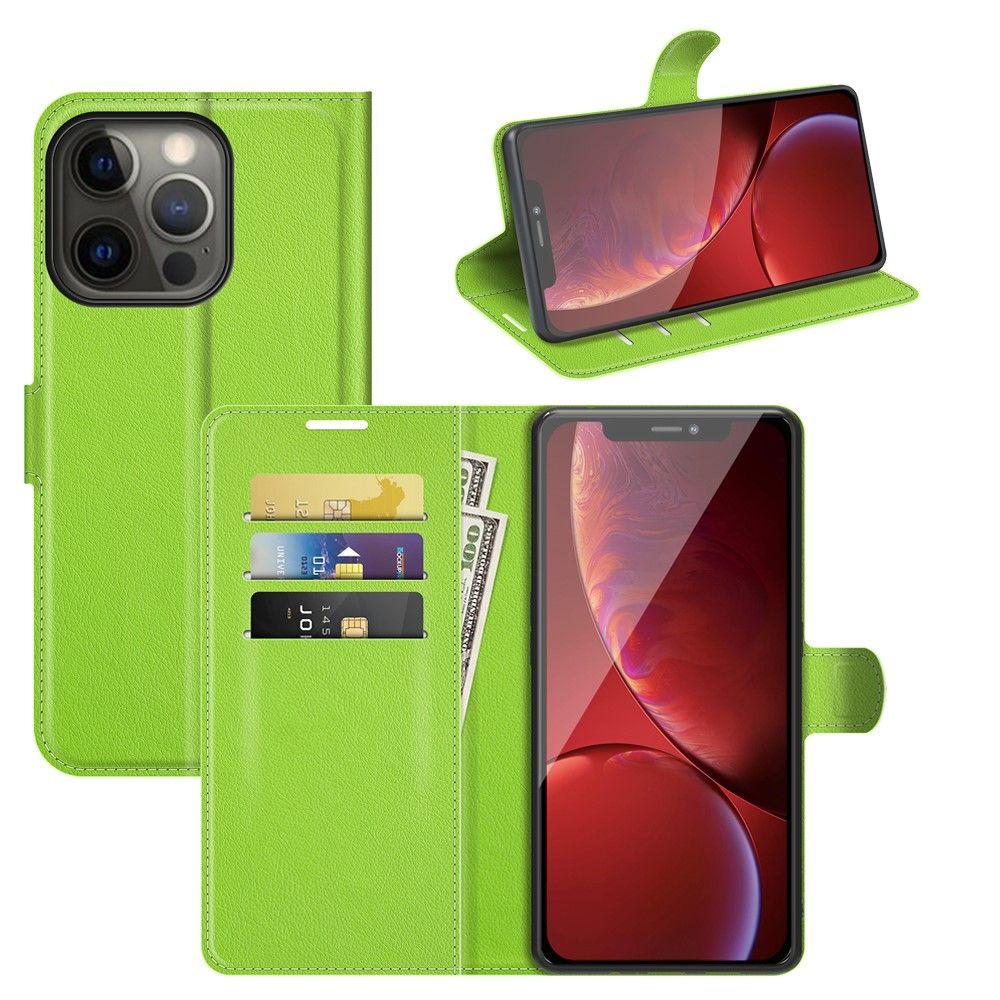 Чохол-книжка Litchie Wallet для Apple iPhone 13 Pro Max Light Green