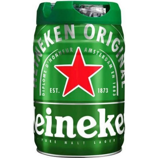 Пиво Світле Міні-кег Heineken Beer Хейнекен 5 л Нідерланди