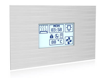 Пульт керування сауною Sawo Innova Stainless Steel Touch INT-SST, фото 1
