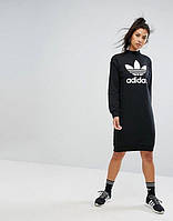 Женское спортивное платье Adidas (адидас) Черный ИНДОНЕЗИЯ S