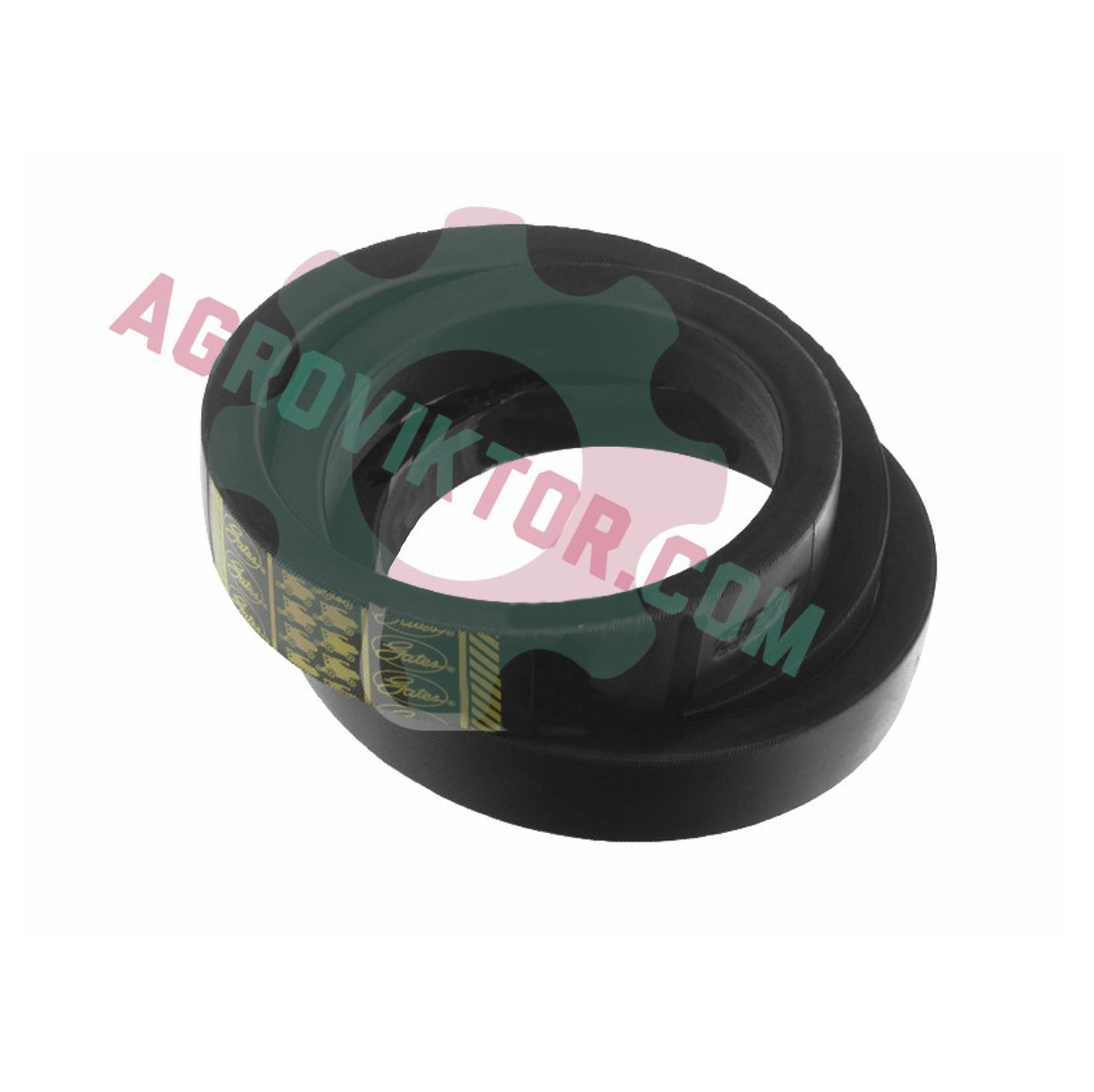 1912177 Ремінь ходовий нижній 45x2055La GATES комбайна Massey Ferguson 530-830, фото 1