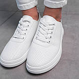 Модні білі кросівки, фото 4