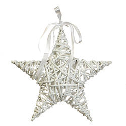 Декор із лози "Зірка" 35*35 см Solar Moon