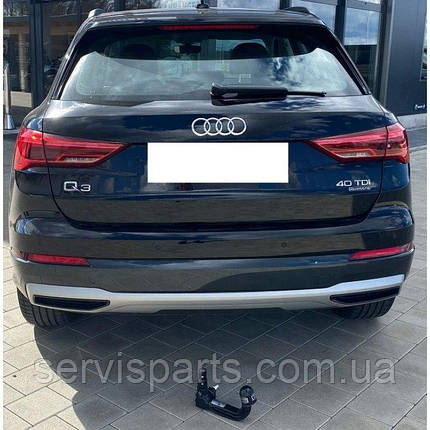 Фаркоп Audi Q3 F3 2019- (також Sportback) швидкознімний на ключах, фото 1