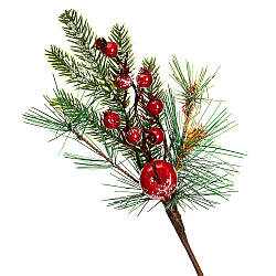 Гілка "Сосна та ялина з ягодами" Solar Moon