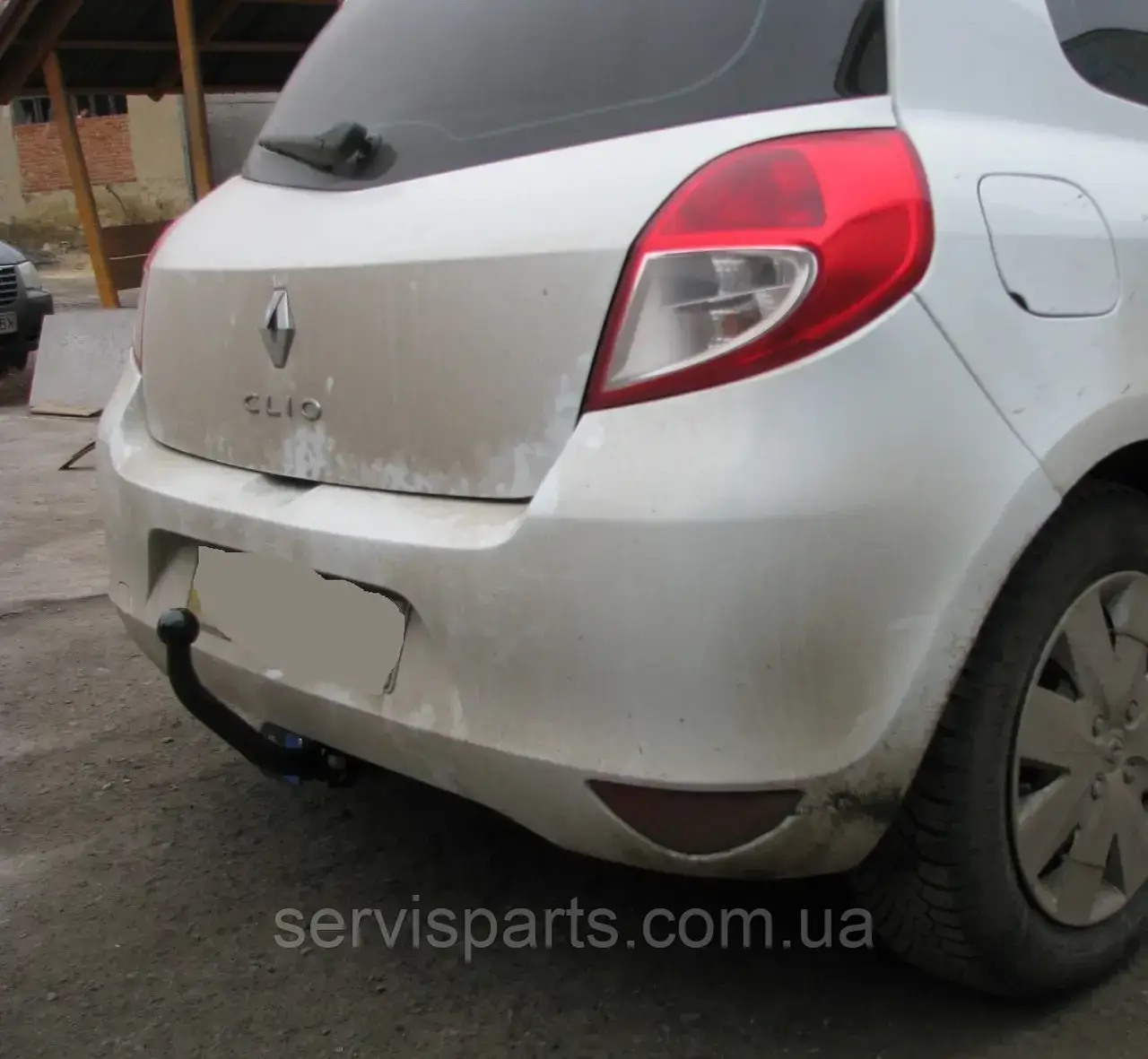Фаркоп Renault Clio III 2005-2012 (Рено Кліо 3дв хетчбек) також для Турецької моделі