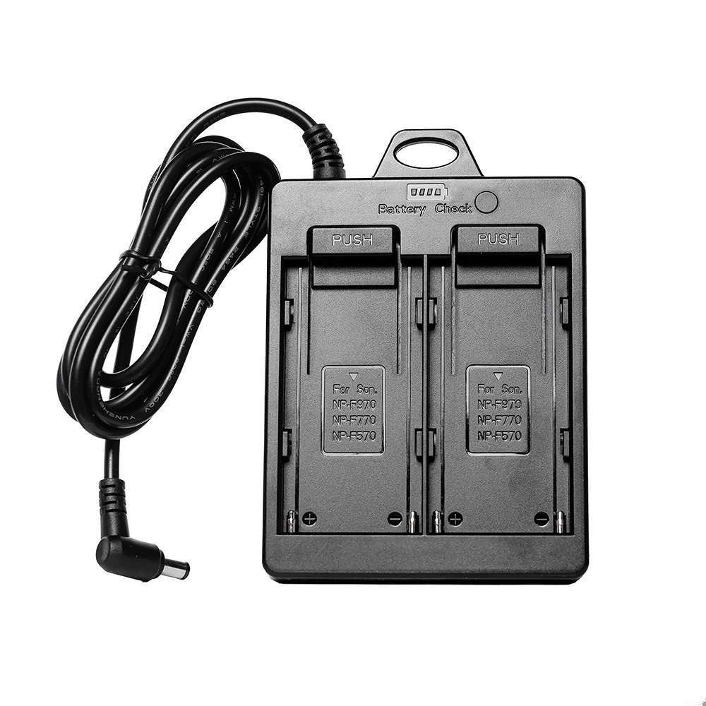 Адаптер живлення MyGear RL-2F для кільцевих ламп на дві NP-F750/F970