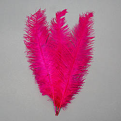 Страусине перо 55 см яскраво-фіолетовий. Solar Moon