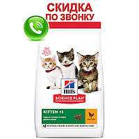 Hill's (Хіллс) Science Plan Kitten Chicken - Сухий корм з куркою для кошенят до 1 року 1,5 кг