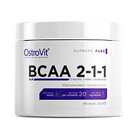 Аминокислота OstroVit Bcaa 2-1-1 200 г Без вкуса
