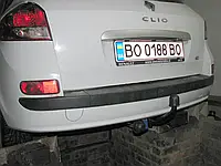 Съемный фаркоп на Renault Clio 3 универсал 2008-2012 (РеноКлио) без подрезки бампера