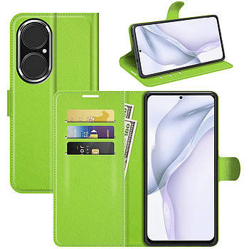 Чохол-книжка Litchie Wallet для Huawei P50 Light Green