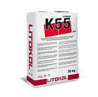 Клей на цементной основе Litokol LITOPLUS K55 20 кг C2TE серый