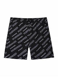 Чоловічі спортивні трикотажні чорні шорти Forward у великому розмірі